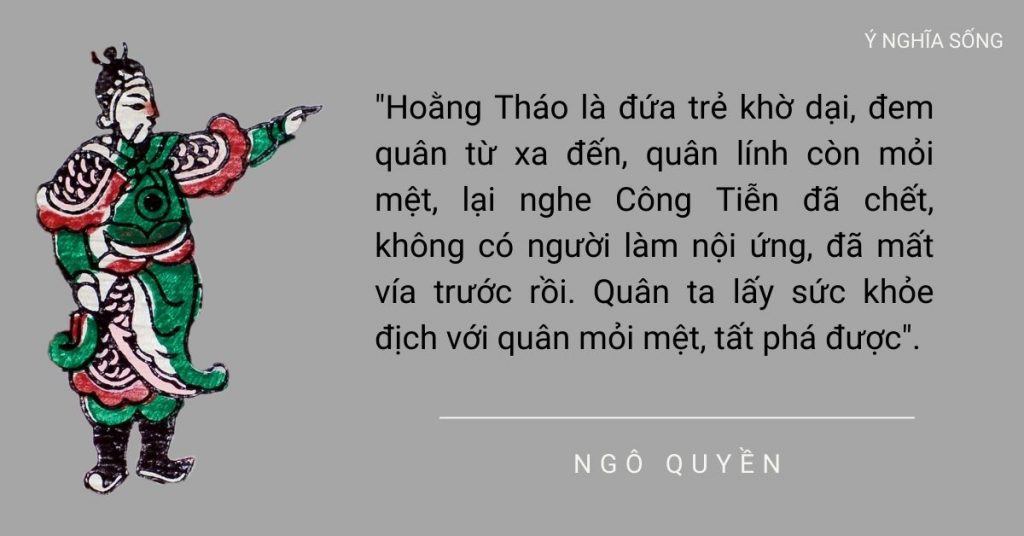 Ngô Quyền - vị tổ trung hưng của dân tộc Việt Nam.