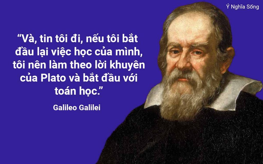 Câu nói thâm thuý của Galileo Galilei 