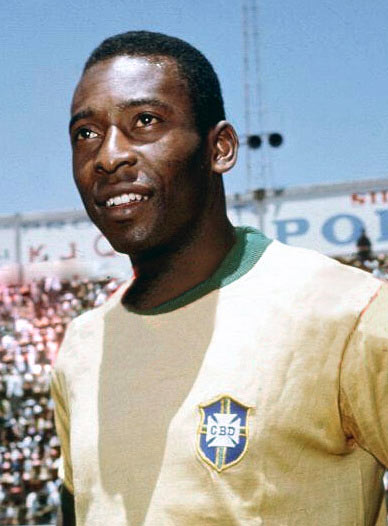 Pele được xem như "vua bóng đá"